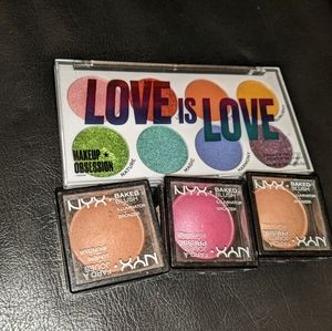 Makeup Revolution & NYX Makeup Bundle